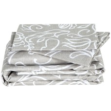 Комплект постільної білизни Soho євро 200*220 см Flover Beige