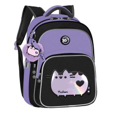 Рюкзак школьный полукаркасный 38*29*13см Pusheen Shiny