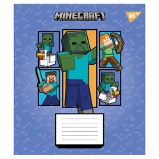 Зошит 18 аркушів лінія Minecraft Arrows