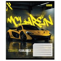 Зошит 12 аркушів коса лінія Fearleslly forward