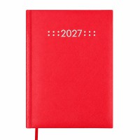 Щоденник датований А5 2027 CLASSIC червоний