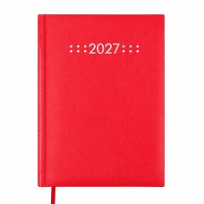 Щоденник датований А5 2027 CLASSIC червоний