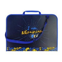 Пластиковый портфель на молнии А3 Colorful