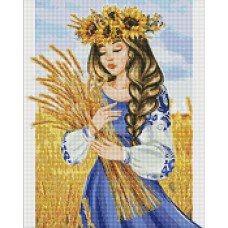 Алмазна мозайка 40*50см Моя рідна земля