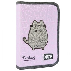Пенал жесткий одинарный с двумя клапанами Pusheen Delicacy