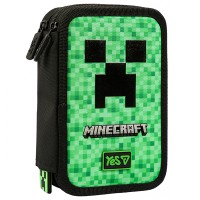 Пенал твердий потрійний Minecraft TNT