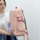Рюкзак школьный 44*30*19см Зайчик Kuromi розовый
