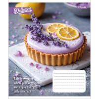 Зошит 18 аркушів клітинка Cake
