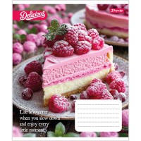 Зошит 24 аркушів лінія Cake