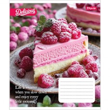 Зошит 24 аркушів лінія Cake
