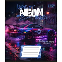 Зошит 18 аркушів лінія Neon