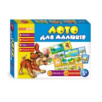 Лото для малюків Птахи риби та комахи