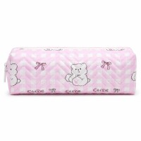 Пенал-косметичка Cute bear рожевий