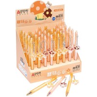 Ручка шариковая автоматическая пишет-стирает с подвеской синяя