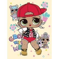 Алмазна мозаїка 15*20см L.O.L. Surprise! SWAG