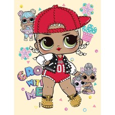 Алмазна мозаїка 15*20см L.O.L. Surprise! SWAG