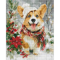 Алмазна мозайка 40*50см Щасливий песик