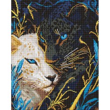 Алмазна мозаїка 40*50см Інь ян