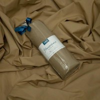Простынь ВДОХНОВЕНИЕ с резинкой 90х200 см оливковое
