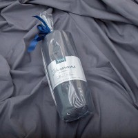 Простирадло НАТХНЕННЯ з резинкою 160х200 см графіт