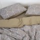 Комплект постільної білизни Melluna євро Stone Leaf