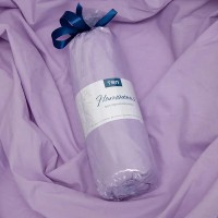 Простирадло НАТХНЕННЯ з резинкою 200х200 см бузковий