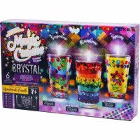 Свічки парафінові з кристалами