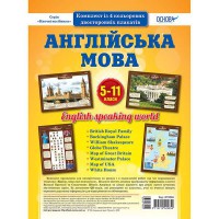 Наочні посібники Комплект плакатів англійська мова 5-11 кл.