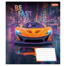 Зошит 12 аркушів клітинка Be Fast