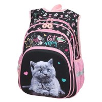 Рюкзак шкільний 28*35*15см Кішка