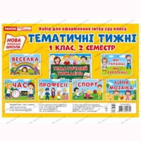 НУШ Тематические недели 1 класс 2 семестр