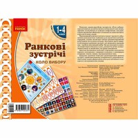 НУШ Ранкові зустрічі. Плакат. Коло вибору 1-4 кл. (Укр)