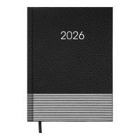 Дневник датированный А5 2025 PARALLEL черный