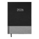 Щоденник датований А5 2026 PARALLEL чорний