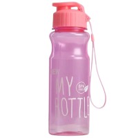 Пляшка для води My Bottle 650мл рожева