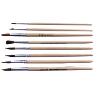 Кисть художественная белка №9