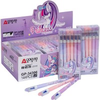 Ручка гелева пише-стирає синя