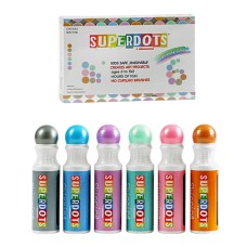 Крапкові маркери 6 кольорів