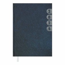 Дневник датированный А5 2024 INDEX синий