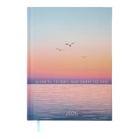 Щоденник датований А5 2026 MIRACLE блакитний