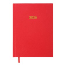 Щоденник датований А5 2026 STRONG червоний