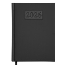 Дневник датированный А5 2024 GENTLE черный