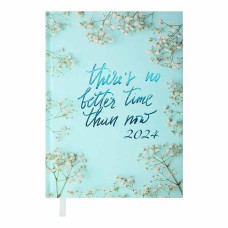 Дневник датированный А5 2024 PRETTY голубой
