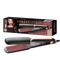 Щипці гофре для волосся Sokany