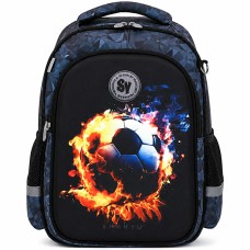 Рюкзак шкільний напівкаркасний 37*28*20см + пенал Football