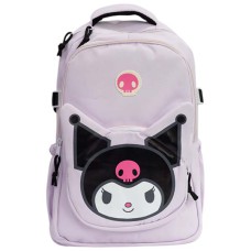 Рюкзак школьный 44*30*19см Kuromi сиреневый