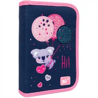 Пенал твердий Yes одинарний з двома клапанами Hi, koala!
