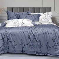Комплект постільної білизни Soho євро 200*230 см Eleganze Blue