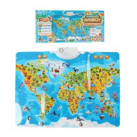 Інтерактивний плакат Мапа світу