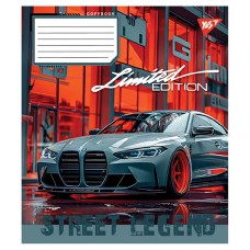 Зошит 12 аркушів клітинка Street legend